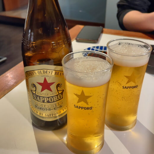 牛三郎　瓶ビール
